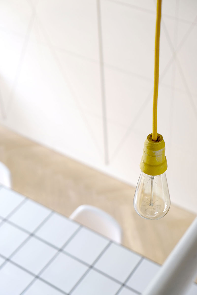 Interieurfotografie, Detail einer Lampe