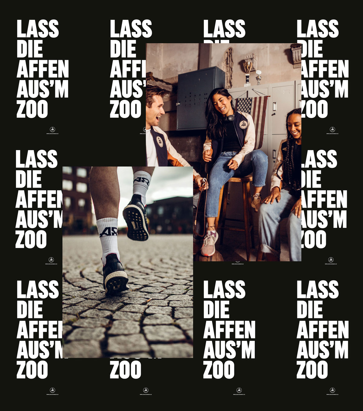 Grafikdesign Entwurf für die Wand