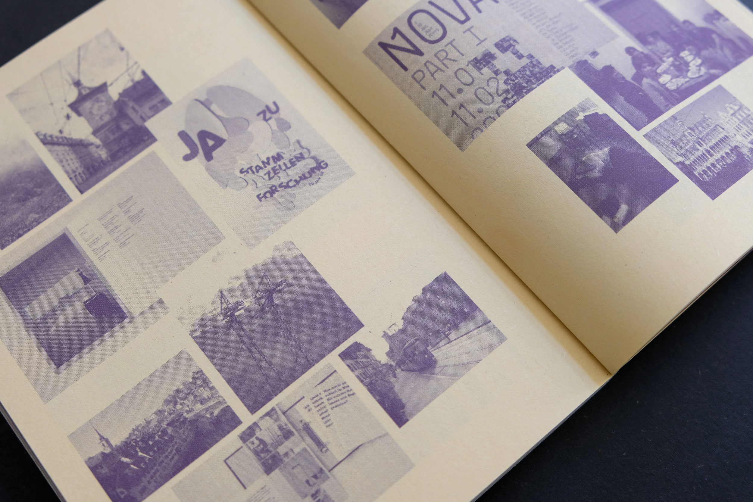 Detailansicht der Buchgestaltung der Publikation Hande hoch! Rollmops