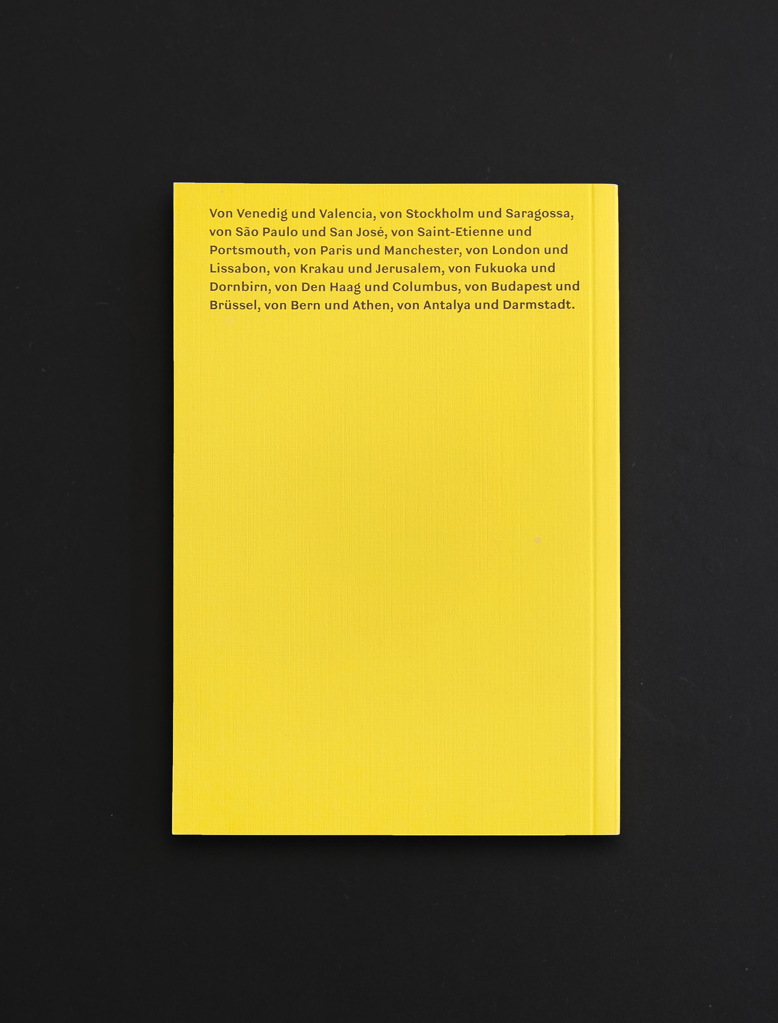 Rückseite der Publikation Hande Hoch! Rollmops